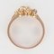 19th Century Yellow Diamond and 18 Karat Rose Gold You and Me Ring 15
