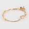 19th Century 18 Karat Rose Gold Chains Cubes and Studded Pearls Bracelet 10