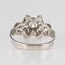 Französischer Ring mit Diamanten und 18 Karat Weißgold, 1970er 11