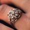 French Diamonds and 18 Karat White Gold Thread Ring, 1960s, Image 7