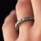 1.25 Carat Diamonds and 18 Karat White Gold Wedding Ring 4