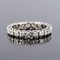 1.25 Carat Diamonds and 18 Karat White Gold Wedding Ring, Immagine 5