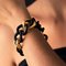 African Ebony Golden Leaf Bracelet, Imagen 6