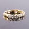 1.49 Carat Diamond and 18 Karat Yellow Gold Wedding Band Ring, Imagen 7