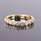 1.49 Carat Diamond and 18 Karat Yellow Gold Wedding Band Ring 5