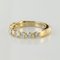 1.49 Carat Diamond and 18 Karat Yellow Gold Wedding Band Ring 14