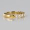 1.49 Carat Diamond and 18 Karat Yellow Gold Wedding Band Ring 10