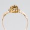 French 19th Century 18 Karat Rose Gold Sentimental Ring 11