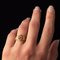 French 19th Century 18 Karat Rose Gold Sentimental Ring 6