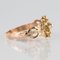 French 19th Century 18 Karat Rose Gold Sentimental Ring, Image 9