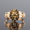 French 19th Century 18 Karat Rose Gold Sentimental Ring 7