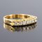 Diamonds and 18 Karat Yellow Gold Garter Ring 4