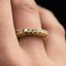 Diamonds and 18 Karat Yellow Gold Garter Ring, Image 5