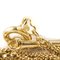 Curb Mesh and Sticks 18 Karat Yellow Gold Double Chain, 1980s 10