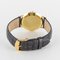 Etrena 18 Karat Yellow Gold and Leather Watch, 1960s 9