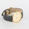 Etrena 18 Karat Yellow Gold and Leather Watch, 1960s, Image 10