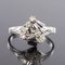 French Diamonds and 18 Karat White Gold Ring, 1970s 7