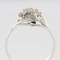 Bague Diamants et Or Blanc 18 Carats, France, 1970s 9