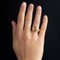 Asymmetric 18 Karat Yellow Gold Tank Ring, 1940s, Imagen 13