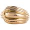 Asymmetric 18 Karat Yellow Gold Tank Ring, 1940s 1