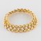 19th Century French Chiseled 18 Karat Yellow Gold Bracelet, Image 5