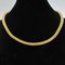 French 18 Karats Yellow Gold Tubogas Necklace, 1950s, Immagine 4