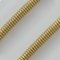 French 18 Karats Yellow Gold Tubogas Necklace, 1950s, Imagen 6