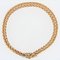 18 Karat Yellow Gold Articulated Mesh Bracelet, 1950s 10