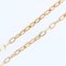 French 18 Karat Rose Gold Convict Link Chain, 1960s, Imagen 8