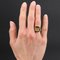 18 Karat Yellow Gold Armored Signet Ring, 1950s, Immagine 2