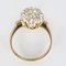 Antique 1.80 Carat Diamonds and 18 Karat Yellow White Gold Marquise Ring, Imagen 10