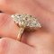 Antique 1.80 Carat Diamonds and 18 Karat Yellow White Gold Marquise Ring, Immagine 12