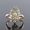 Antique 1.80 Carat Diamonds and 18 Karat Yellow White Gold Marquise Ring, Immagine 3