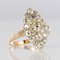 Antique 1.80 Carat Diamonds and 18 Karat Yellow White Gold Marquise Ring, Immagine 9