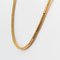 French 19th Century 18 Karat Yellow Gold Pellets Snake Mesh Necklace, Imagen 4