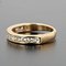 Diamonds and 18 Karat Yellow Gold Wedding Ring, Imagen 4