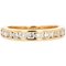 Diamonds and 18 Karat Yellow Gold Wedding Ring, Imagen 1