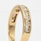 Diamonds and 18 Karat Yellow Gold Wedding Ring, Imagen 5