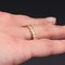 Diamonds and 18 Karat Yellow Gold Wedding Ring 10