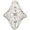 Diamonds and Openwork Platinum Ring, 1930s, Image 1