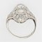 Diamonds and Openwork Platinum Ring, 1930s, Image 10