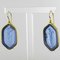 Italian Blue Drop Earrings, Set of 2, Image 4