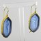 Italian Blue Drop Earrings, Set of 2, Image 6