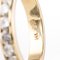 0.80 Carat Diamonds and 14 Karat Yellow Gold Half Wedding Ring 15