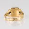 French 20th Century 18 Karat Yellow Gold Engraved Signet Ring, Image 9