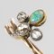 19th Century Opal, Diamonds and 18 Karat Rose Gold Ring, Image 5