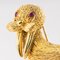 18 Karat Yellow Gold Walrus Brooch, 1950s, Immagine 5