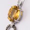 Citrine and Diamond Pendant Necklace 13