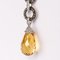 Citrine and Diamond Pendant Necklace 9