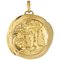 18 Karat Yellow Gold Pendant Medal, Image 1